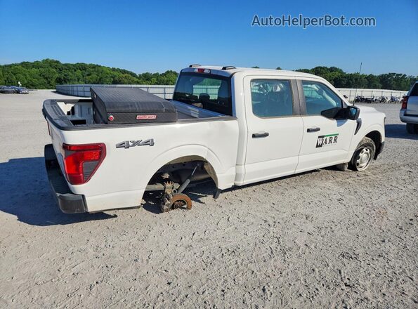 1FTEW1LP0RKD44478 2024 FORD F150 White Trasero derecho