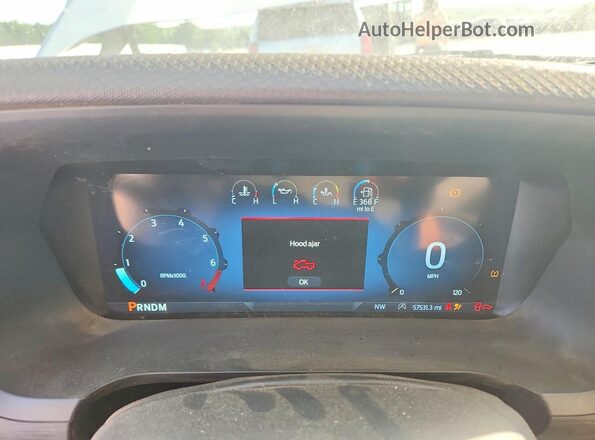 1FTEW1LP0RKD44478 2024 FORD F150 White Vista del cuadro de instrumentos