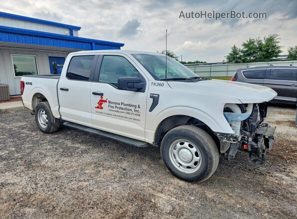 1FTEW1LP6SKD59945 2025 FORD F150 Белый Передняя правая четверть