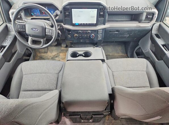 1FTEW1LP6SKD59945 2025 FORD F150 Белый Вид панели приборов