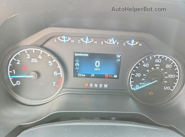 1FTEW1LP8TKD23269 2026 FORD F150 White ხელსაწყოთა პანელის ხედი