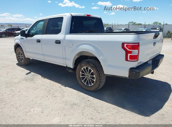 1FTEW1P42KKE23365 2019 FORD F-150 POLICE RESPONDER White Trasero izquierdo