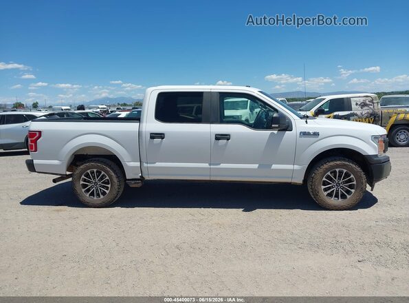 1FTEW1P42KKE23365 2019 FORD F-150 POLICE RESPONDER White Vista interior trasera
