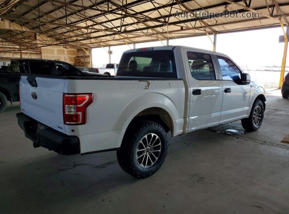 1FTEW1P46KKC25243 2019 FORD F150 White უკანა მარჯვენა
