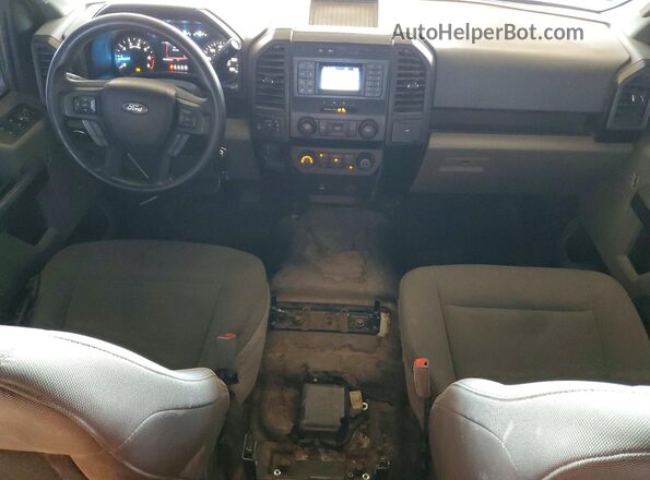 1FTEW1P46KKC25243 2019 FORD F150 White წინა პანელის ხედი
