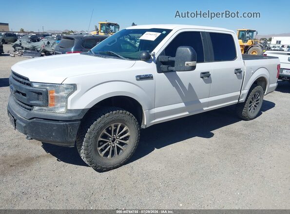 1FTEW1P4XLKF11761 2020 FORD F-150 POLICE RESPONDER White Առջևի ձախ երեք քառորդ տեսարան