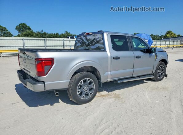1FTEW2K53RKE16697 2024 FORD F150 Silver Rear right