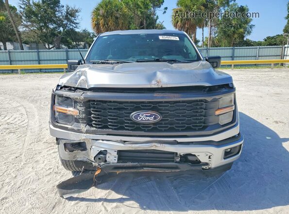 1FTEW2K53RKE16697 2024 FORD F150 Silver Front view