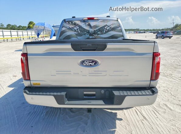1FTEW2K53RKE16697 2024 FORD F150 Silver Rear view