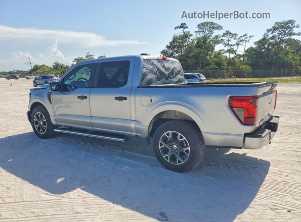 1FTEW2K53RKE16697 2024 FORD F150 Silver Rear left