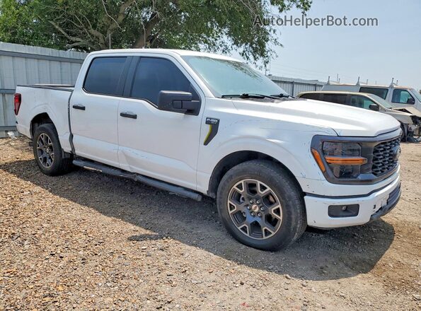 1FTEW2K54RFA57501 2024 FORD F150 White Передня права чверть