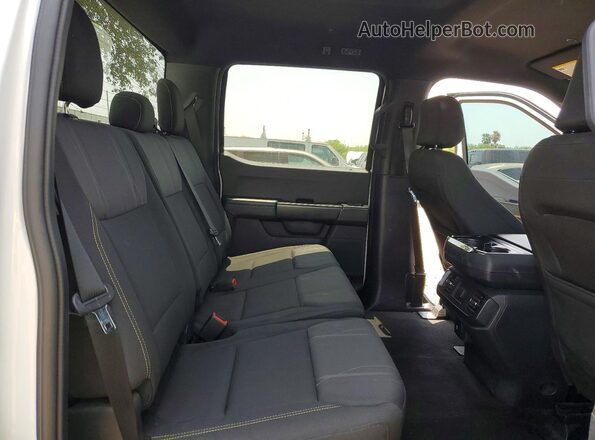 1FTEW2K54RFA57501 2024 FORD F150 White Вид задніх сидінь