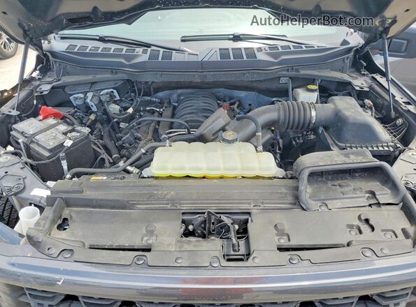 1FTEW2K5XRKE83670 2024 FORD F150 Silver Вид задньої частини салону