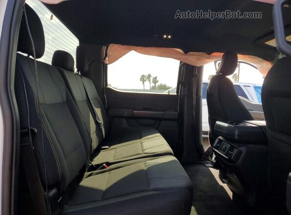 1FTEW2K5XRKF57640 2024 FORD F150 White Widok tylnych siedzeń