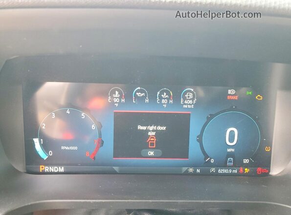 1FTEW2K5XRKF57640 2024 FORD F150 White Widok zestawu wskaźników