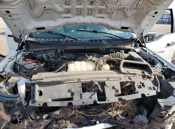 1FTEW2K5XRKF57640 2024 FORD F150 White Widok wnętrza z tyłu