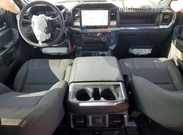 1FTEW2K5XRKF57640 2024 FORD F150 White Widok deski rozdzielczej