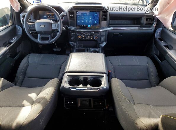 1FTEW2KP0RKF17620 2024 FORD F150 Gray წინა პანელის ხედი