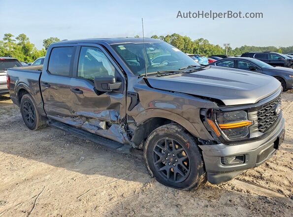 1FTEW2KP0RKF17620 2024 FORD F150 Gray წინა მარჯვენა