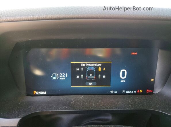 1FTEW2KP0RKF17620 2024 FORD F150 Gray ხელსაწყოთა პანელის ხედი