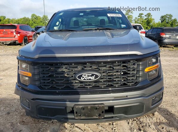 1FTEW2KP0RKF17620 2024 FORD F150 Gray წინა ხედი