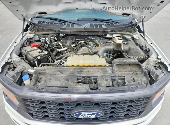 1FTEW2KP0SKD38676 2025 FORD F150 White უკანა სალონის ხედი