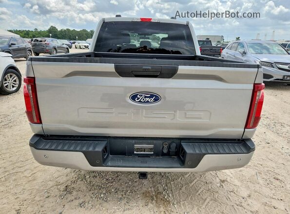 1FTEW2KP1SKE23512 2025 FORD F150 Silver Вид ззаду