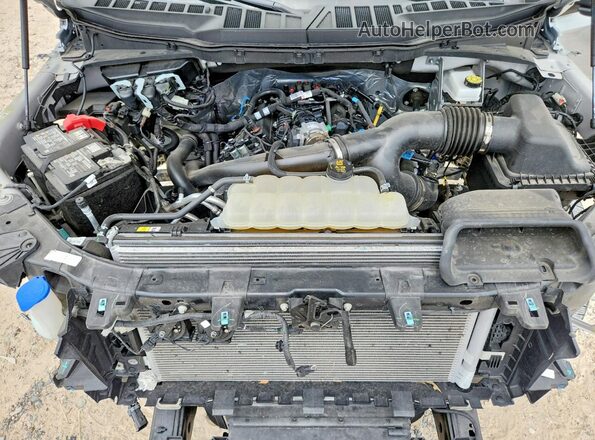 1FTEW2KP1SKE23512 2025 FORD F150 Silver Вид задньої частини салону