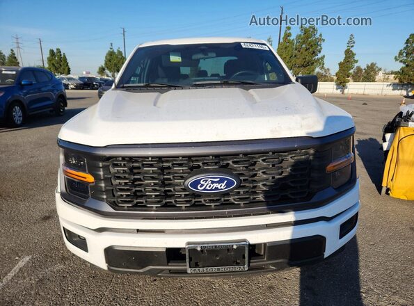 1FTEW2KP6RFA25618 2024 FORD F150 White Вид спереду