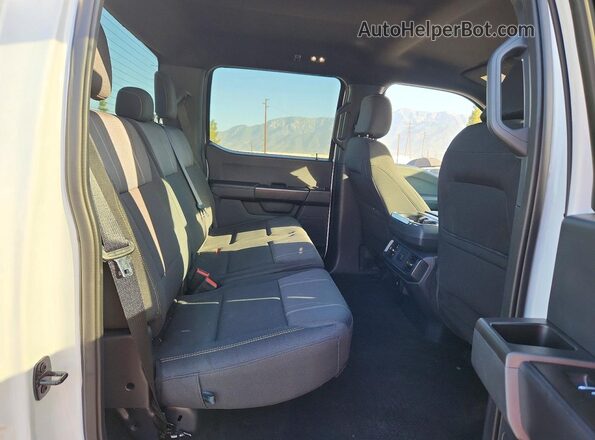 1FTEW2KP6RFA25618 2024 FORD F150 White Вид задніх сидінь