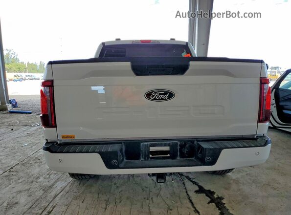 1FTEW2KP6SKE18421 2025 FORD F150 White Rear view