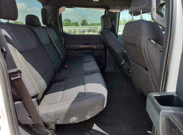 1FTEW2KP7SKE25071 2025 FORD F150 White Widok tylnych siedzeń