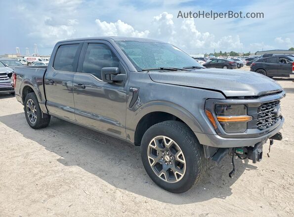 1FTEW2KP8SKD22869 2025 FORD F150 Gray წინა მარჯვენა