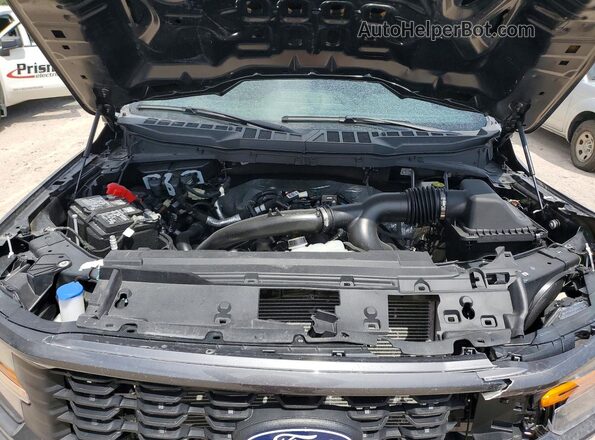 1FTEW2KP8SKD22869 2025 FORD F150 Gray ძრავის განყოფილების ხედი