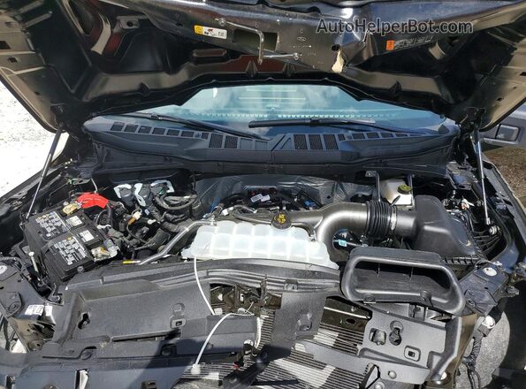 1FTEW2KP8SKF44425 2025 FORD F150 Black უკანა სალონის ხედი