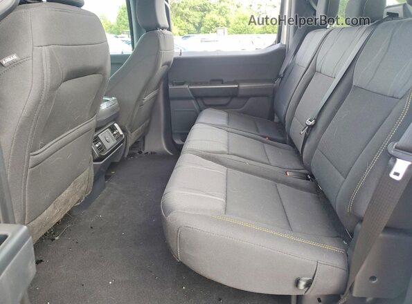 1FTEW2KP9SKE02522 2025 FORD F150 White Rear seats view