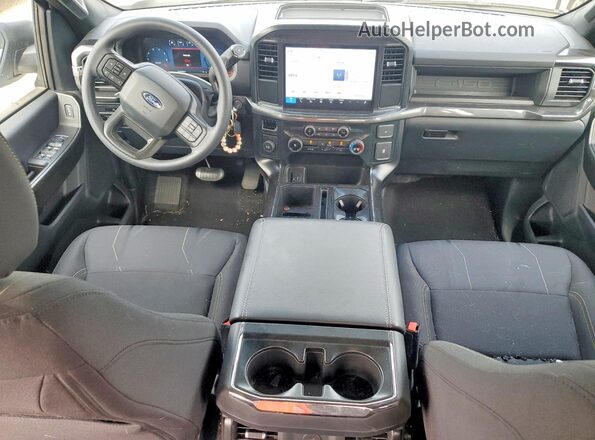 1FTEW2KP9SKE02522 2025 FORD F150 White Dashboard view