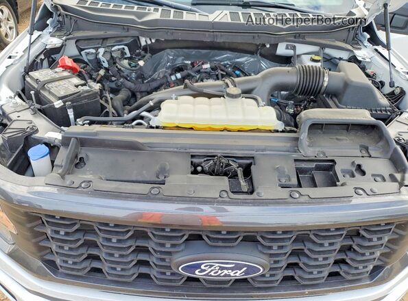 1FTEW2KP9SKE02522 2025 FORD F150 White Rear interior view