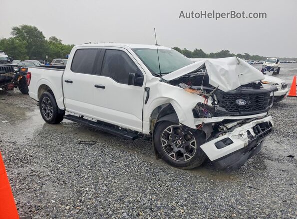 1FTEW2KPXRKE66918 2024 FORD F150 White Przód prawy