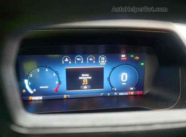 1FTEW2KPXRKE66918 2024 FORD F150 White Widok zestawu wskaźników