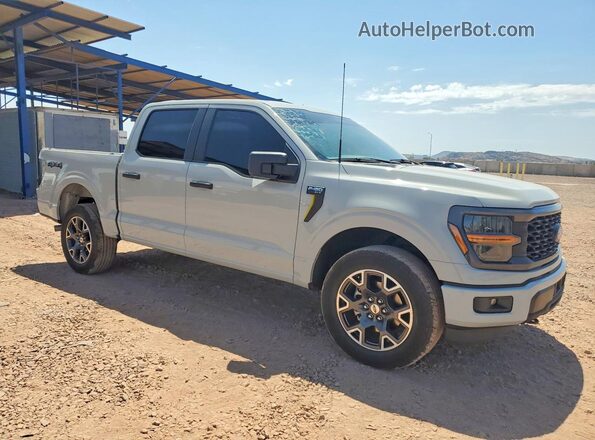 1FTEW2LP1RKE58687 2024 FORD F150 Серый Передняя правая четверть