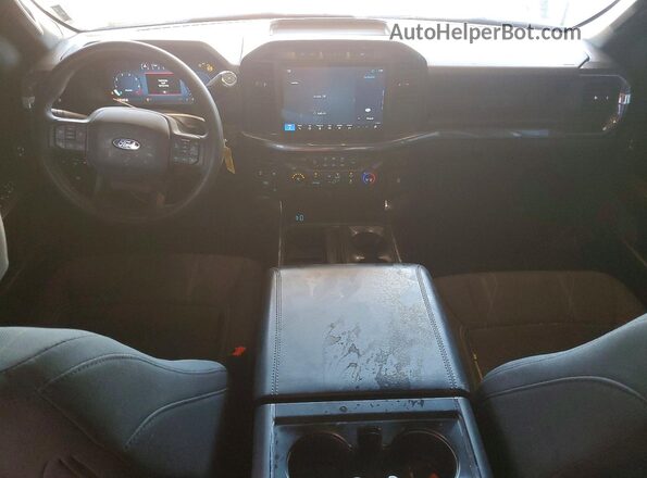 1FTEW2LP1RKE58687 2024 FORD F150 Серый Вид панели приборов