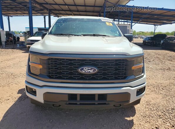 1FTEW2LP1RKE58687 2024 FORD F150 Серый Вид спереди