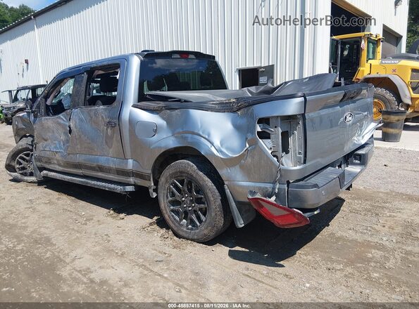 1FTEW2LP1RKF36448 2024 FORD F150 Silver Rear left