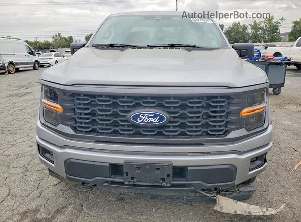 1FTEW2LP2RKD00925 2024 FORD F150 Silver Դիմացի տեսք