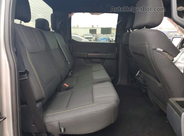 1FTEW2LP2RKD00925 2024 FORD F150 Silver Հետևի նստատեղերի տեսք