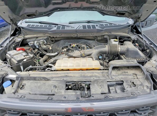 1FTEW2LP3SKD64042 2025 FORD F150 Gray Vista interior trasera