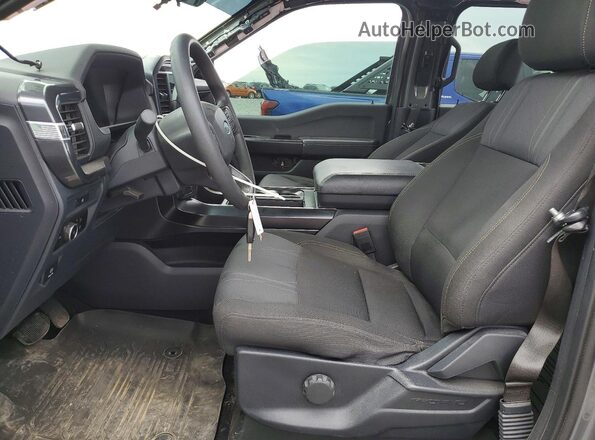 1FTEW2LP3SKD64042 2025 FORD F150 Gray Vista interior delantera