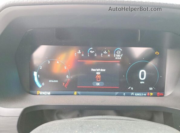 1FTEW2LP3SKD64042 2025 FORD F150 Gray Vista del cuadro de instrumentos