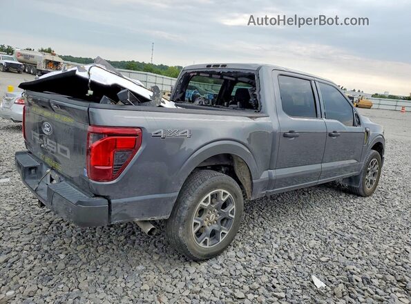 1FTEW2LP3SKD64042 2025 FORD F150 Gray Trasero derecho